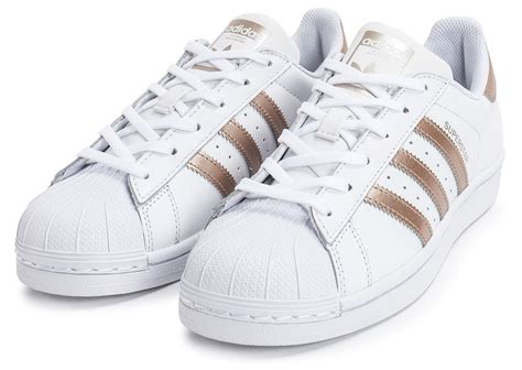 adidas schuhe superstar rosegold|rose gold Adidas superstars junior.